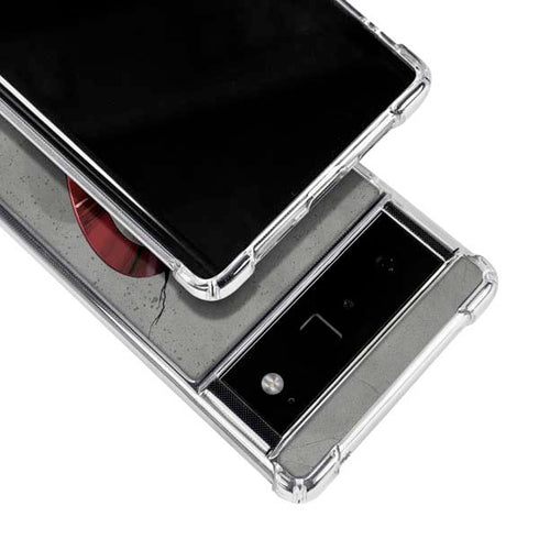 Marvel Captain America Shield Break Google Pixel 6 Clear Case